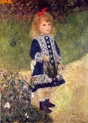 M�dchen mit Gie�kanne nach Renoir